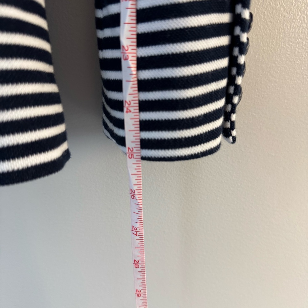 Ralph Lauren Navy and White Stripped Blazer Size Medium - Picture 6 of 7
